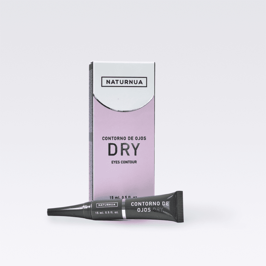 Contorno de Ojos Naturnua DRY 15ml para reducir ojeras y bolsas