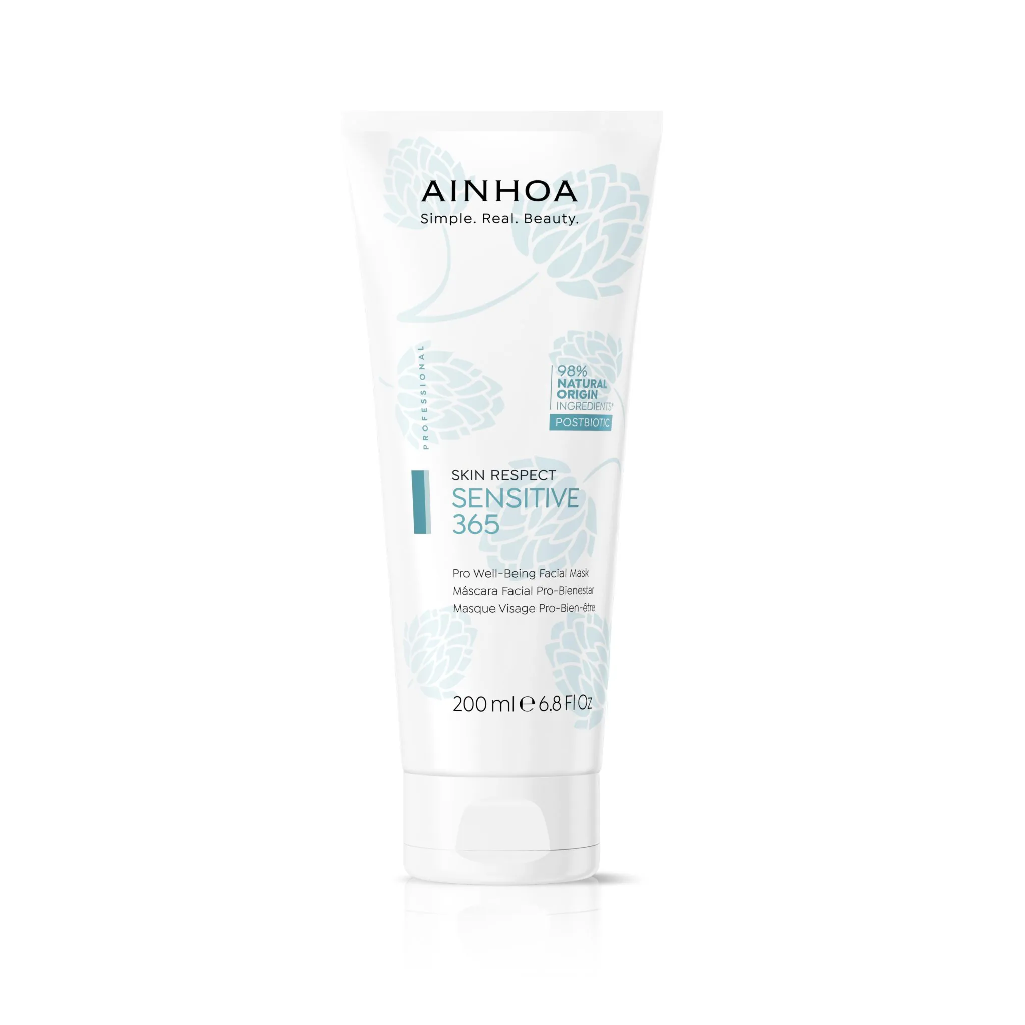 Mascarilla facial calmante Pro-Bienestar Sensitive 365 Ainhoa para piel sensible