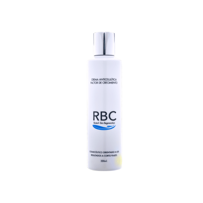 Crema anticelulítica con factor de crecimiento RBC